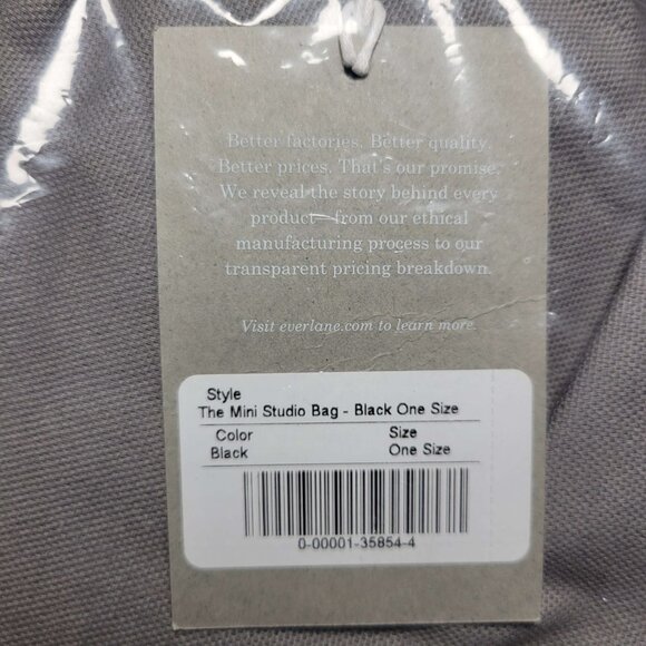 Everlane The Mini Studio Bag in Black - Picture 10 of 10